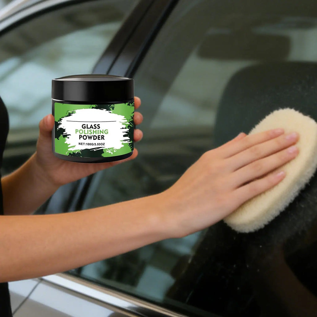 Glass Polishing Powder – Windshield Scratch & Clarity Restorer Glass Polishing Powder QXL
