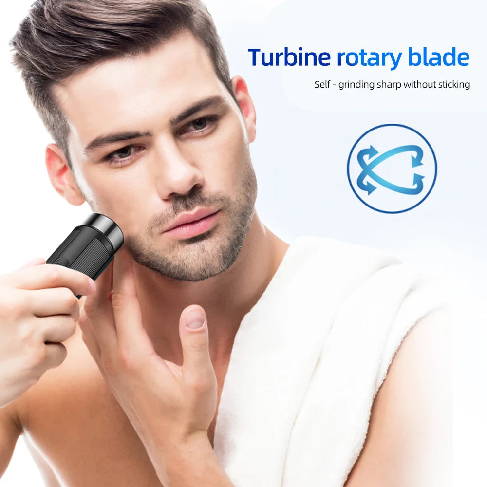 Mini USB Rechargeable Electric Shaver – Portable Travel Razor Electric Shaver QXL