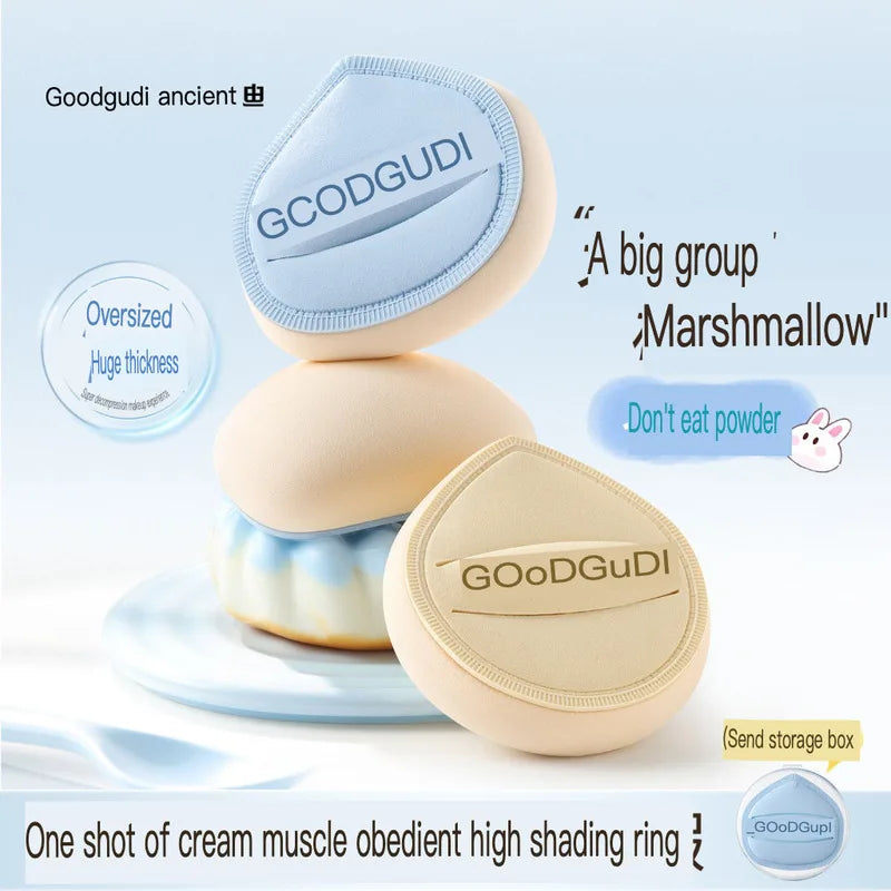 Marshmallow Cushion Powder Puff – Wet & Dry Foundation Puff Makeup Sponge Puff QXL