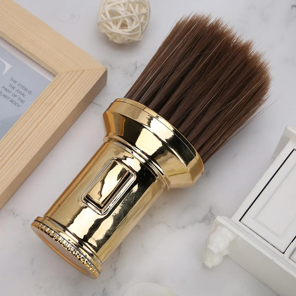 Soft Bristle Neck Duster Brush | Professional Hair Sweep Tool Neck Duster Brush QXL