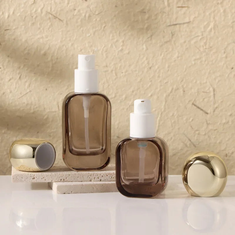 Refillable Glass Spray & Lotion Bottle | 30–120ml Cosmetic Cosmetic Refillable Bottle QXL