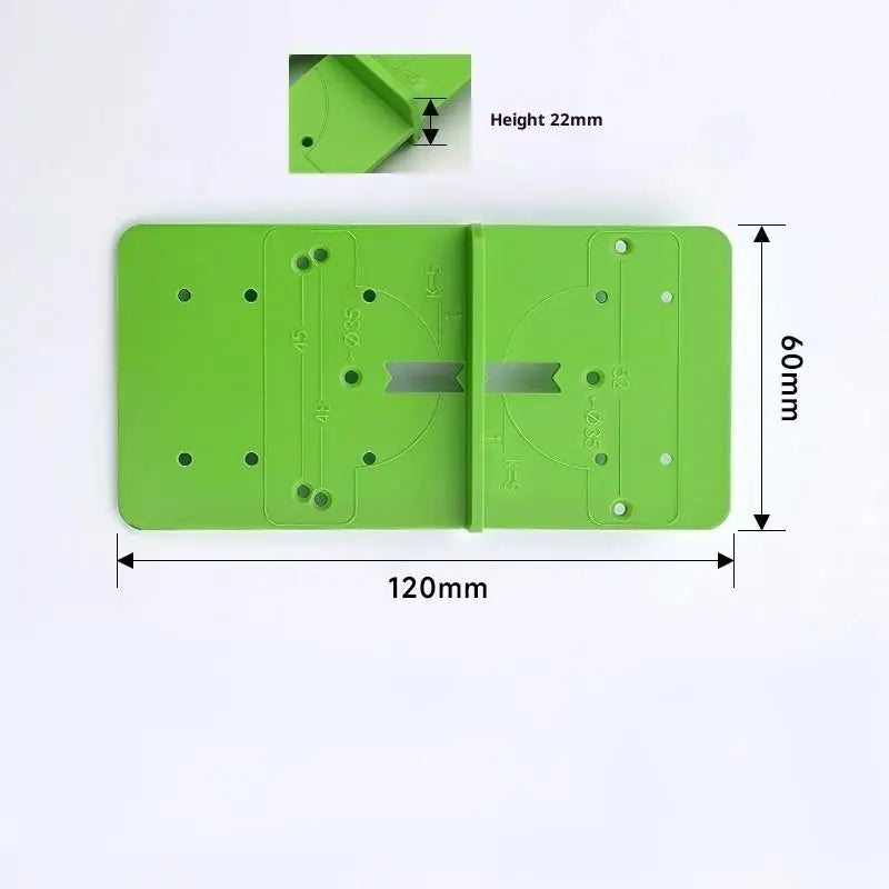 Hinge Hole Drilling Guide Jig | Cabinet Boring Template Drilling Guide Jig QXL