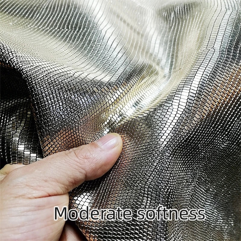1mm Metallic Gold Top-Grain Cowhide Leather Sheet | DIY Craft Craft Leather Sheet QXL
