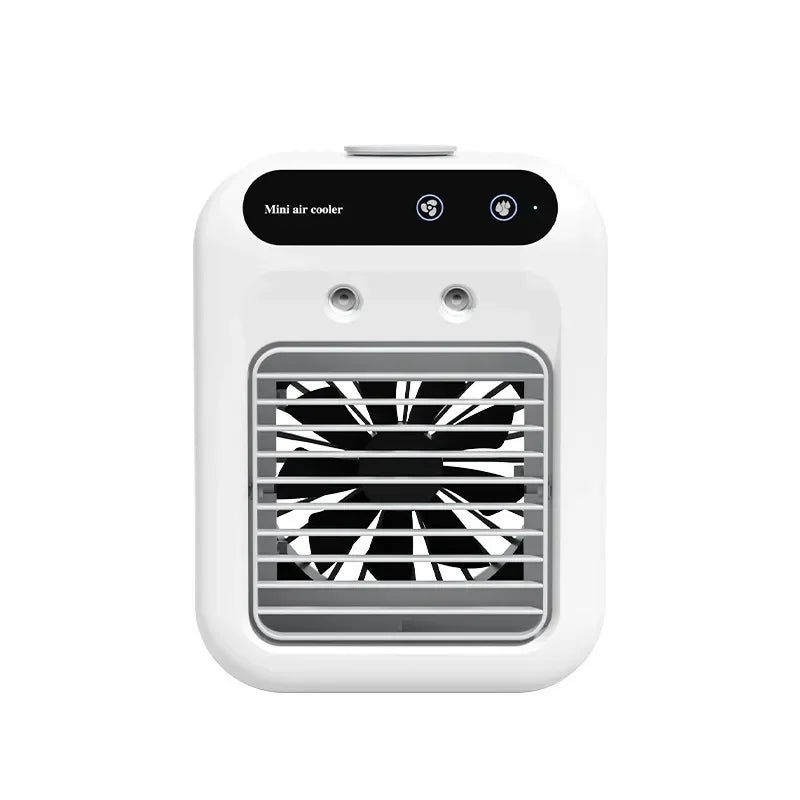 Mini 3-in-1 Portable Evaporative Air Cooler Fan & Humidifier Portable Evaporative Cooler QXL White 8 B