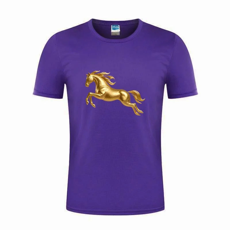 Quick Dry Moisture Wicking Unisex Gym T-Shirt | Short Sleeve
