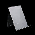 Acrylic Book Display Stand | Photo Frame & Brochure Holder Book Display Stand QXL Transparent