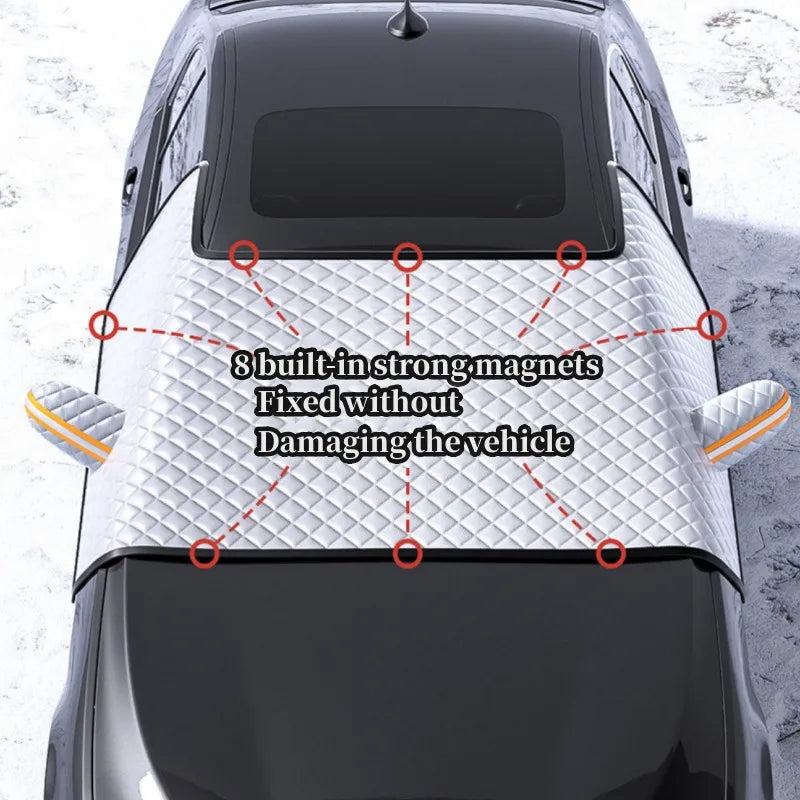 Car Windshield Cover – Snow, Ice, Frost & UV Sun Protector Car Windshield Cover QXL