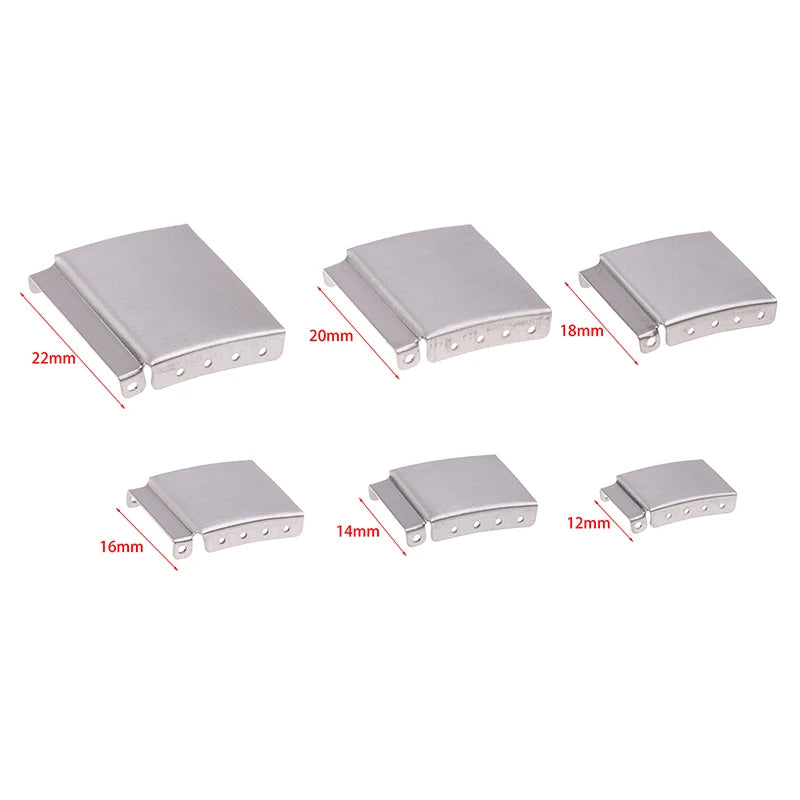 Watch Band Extender Clasp 12–22mm | Gold & Silver Steel Watch Band Extender QXL