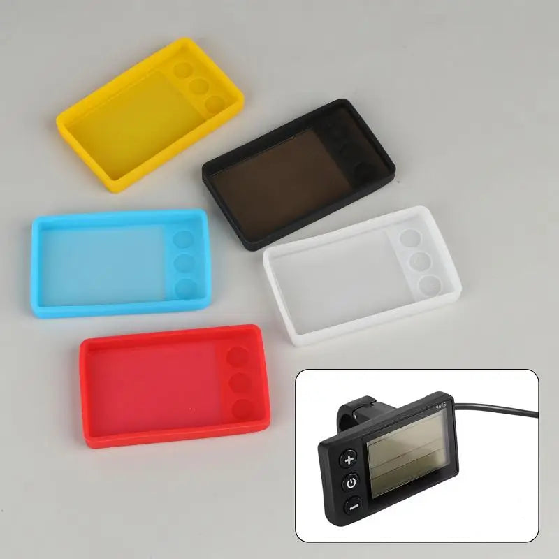 Silicone Dashboard Cover for S866 Electric Scooter | Dustproof Scooter Dashboard Cover QXL