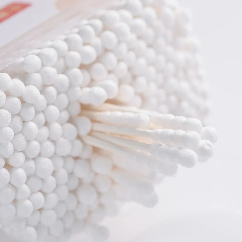 400-Pack Baby Cotton Swabs | Organic, Safe & Biodegradable Baby Cotton Swabs QXL