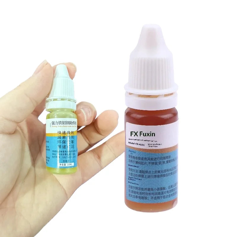 10ml No-Clean Liquid Soldering Flux | Aluminum Copper 18650 Soldering Flux QXL