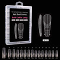 140-Pc Coffin Dual Nail Extension Forms | Pro Template Kit Nail Extension Forms QXL DF12