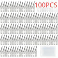 50/100-Pc Stainless Steel Scalpel Blades | DIY Wood Carving Kit Craft Scalpel Blades QXL 100pcs