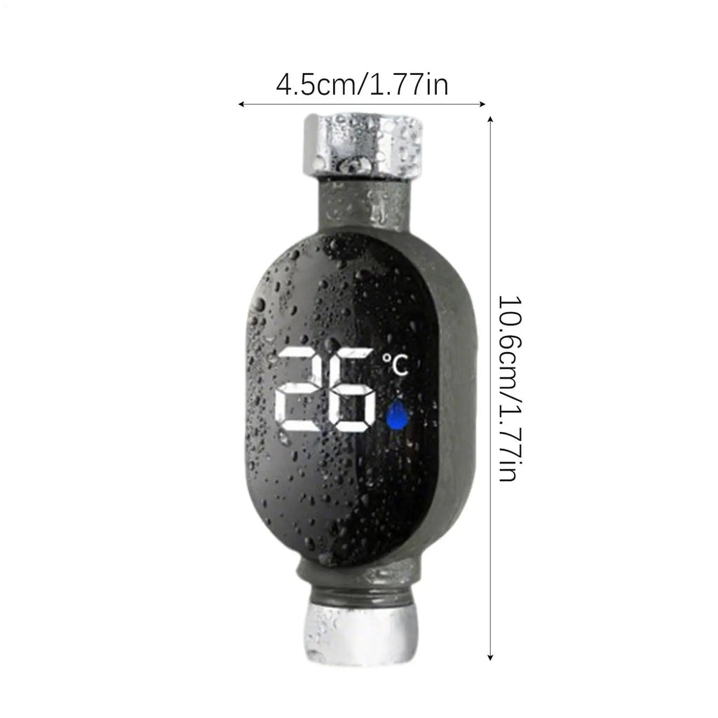 LED Digital Shower Thermometer | Waterproof Water Temp Gauge Shower Thermometer QXL