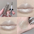 Pearlescent Mirror Lip Gloss | Sparkling Moisturizing Lip Oil Mirror Lip Gloss QXL 05