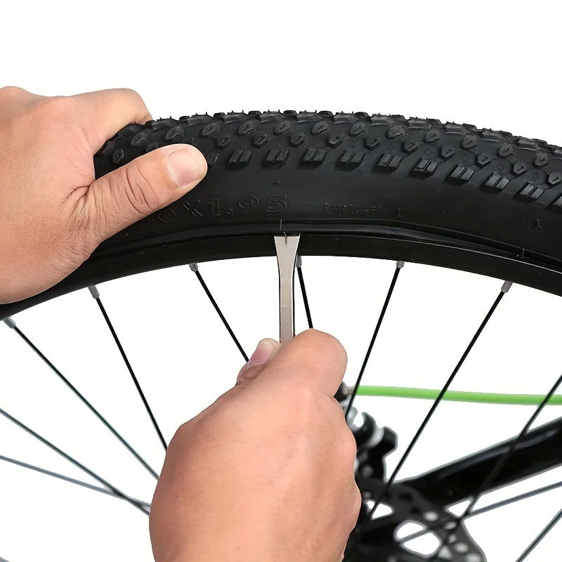 Stainless Steel Bike Tire Lever | Mountain Bike Wheel Tool Bike Tire Lever QXL