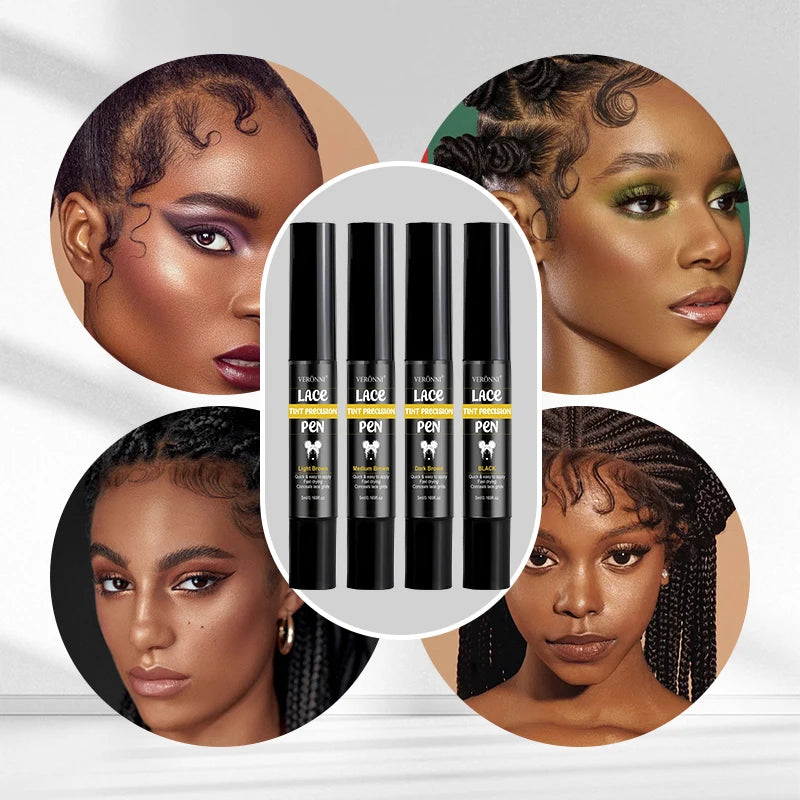 Lace Tint Pen for Wigs – Precision, Long-Lasting Hair Tint Lace Tint Pen QXL