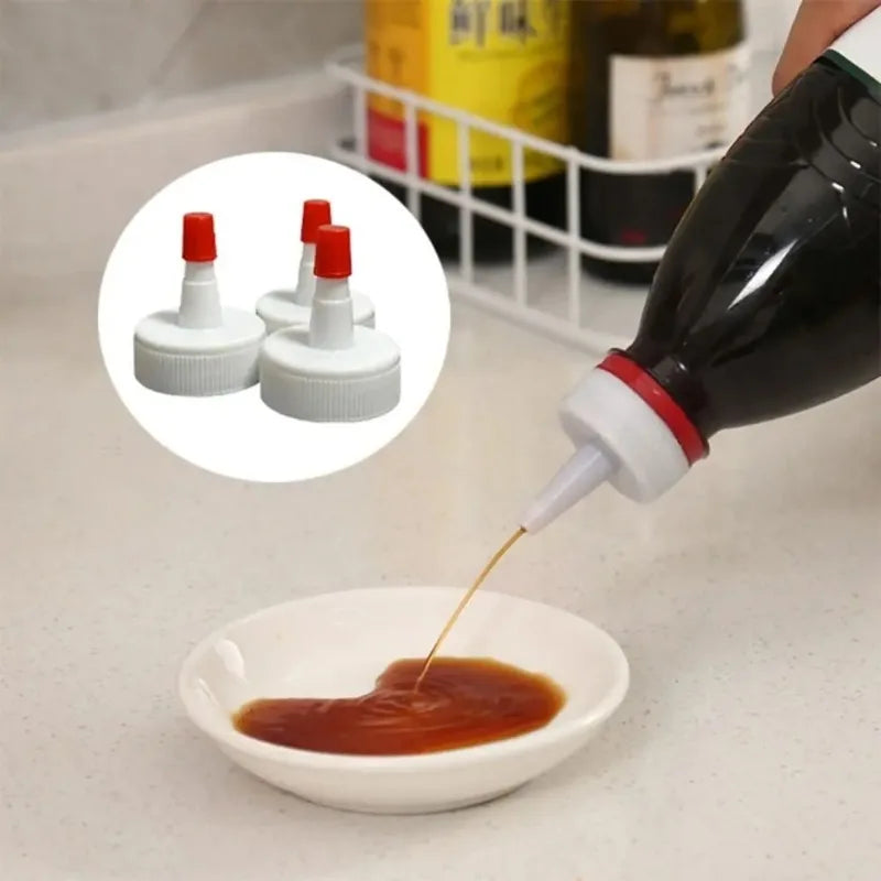 Universal Plastic Bottle Cap Tip Conversion Head | Leak-Proof Bottle Cap Adapter QXL