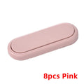 8-Pack Baby Safety Cabinet & Drawer Locks | Anti-Pinch Baby Safety Lock QXL B180 Pink-8pcs