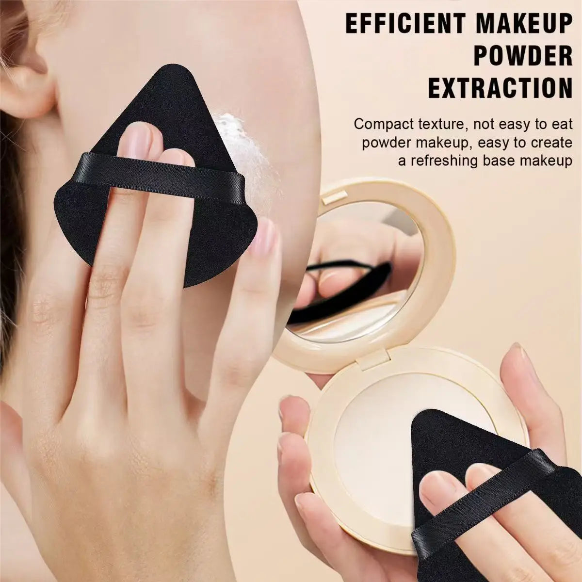 20-35 Pc Makeup Brush & Sponge Set with Headband & Puff Makeup Brush Set QXL