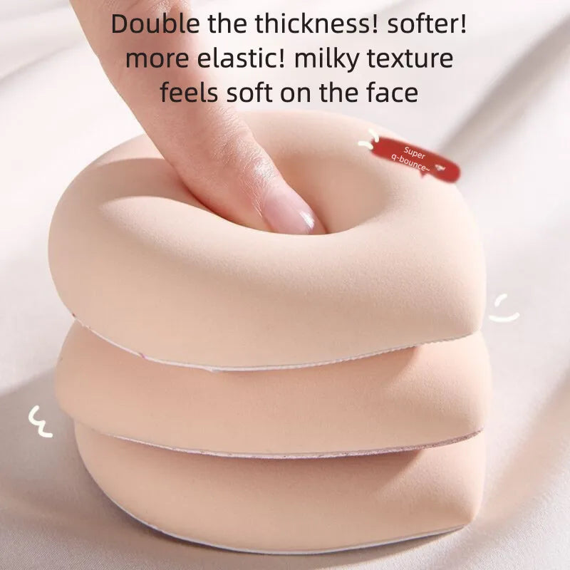 2-Pack Ultra-Soft Powder Puff | Dual-Use Cushion Makeup Sponge Makeup Sponge Puff QXL