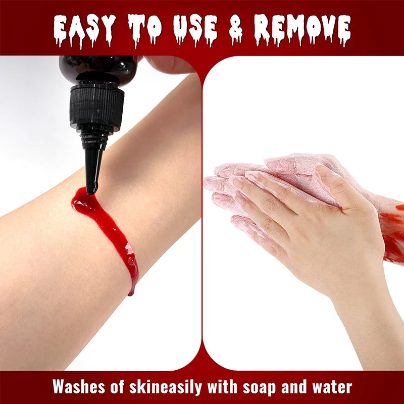 Fake Blood Spray – Washable Halloween SFX Body Paint 50ml SFX Body Paint Spray QXL