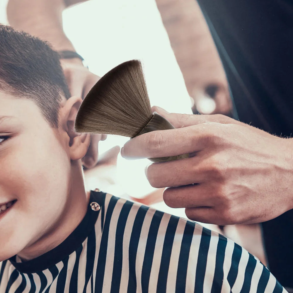 Soft Bristle Barber Neck Duster Brush | Salon Hair Remover Barber Neck Duster QXL