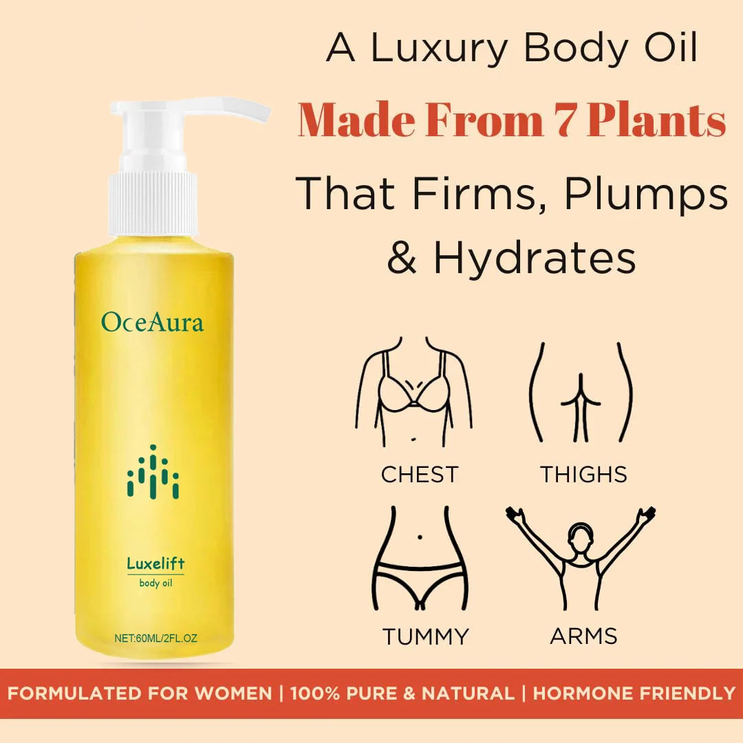 OceAura Body Firming Oil – Hydrating, Brightening & Nourishing Body Care Oil QXL