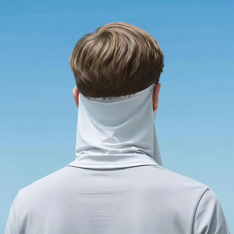 Ice Silk UV Sun Protection Face Mask | Breathable Summer Scarf UV Face Scarf QXL