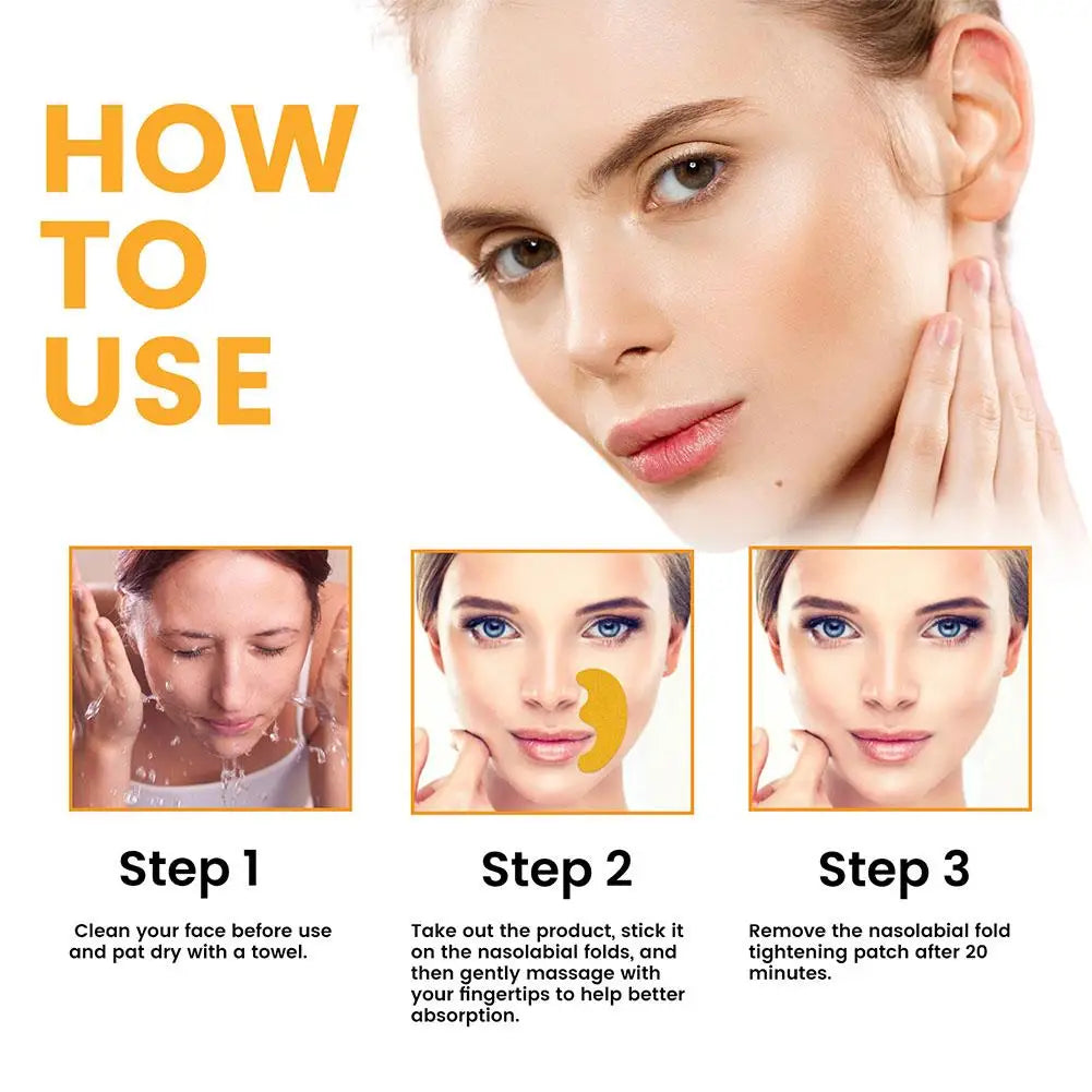 10-Pack Forehead Wrinkle Patches | Collagen Gel Facial Mask Wrinkle Gel Patches QXL