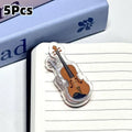 5-Pack Music Page Holder Clips | Piano & Guitar Book Marker Page Holder Clips QXL A3