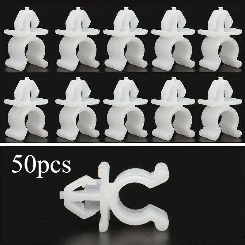 Car Hood Support Rod Retainer Clips | Bonnet Stay Fasteners Hood Support Clip QXL 50pcs