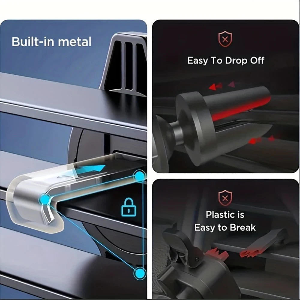 Car Air Vent Phone Mount | Gravity Clip Holder 4.7–6.7" Car Phone Mount QXL