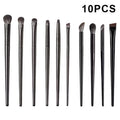 Professional Eye Makeup Brush Set | Soft Nylon 5–10 Pcs Eye Makeup Brush Set QXL 10Pcs