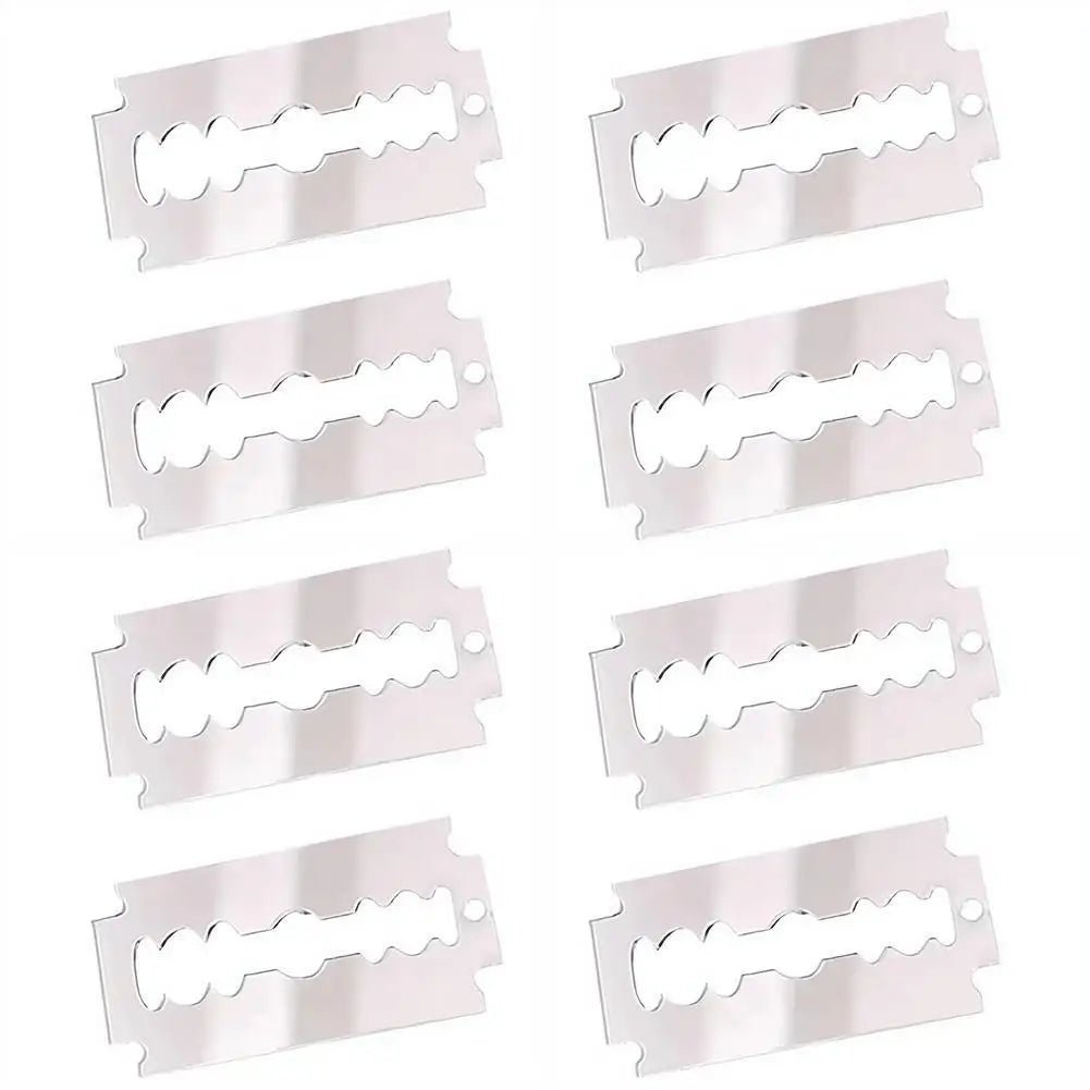 Y2K Punk Razor Blade Hair Clip | Gothic Acrylic Barrette Gothic Hair Barrette QXL 8pcs