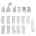 18-Pc 18650 Battery Case & Nickel Connector Kit | 60V Li-ion Battery Cell Holder Kit QXL 1set