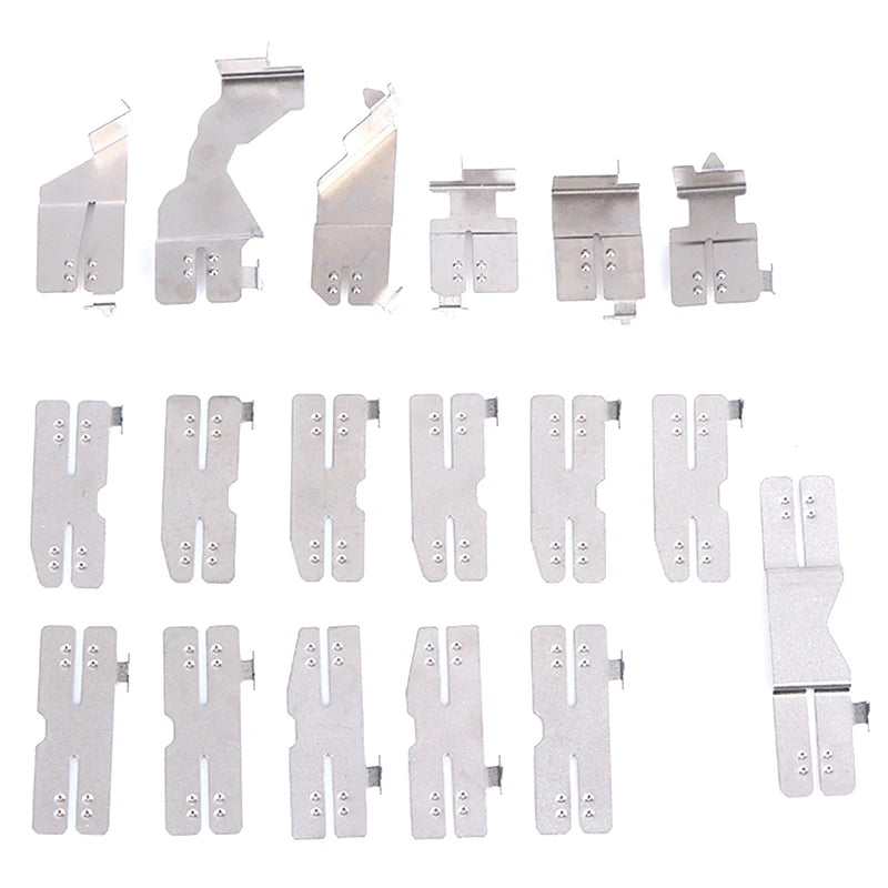 18-Pc 18650 Battery Case & Nickel Connector Kit | 60V Li-ion Battery Cell Holder Kit QXL 1set