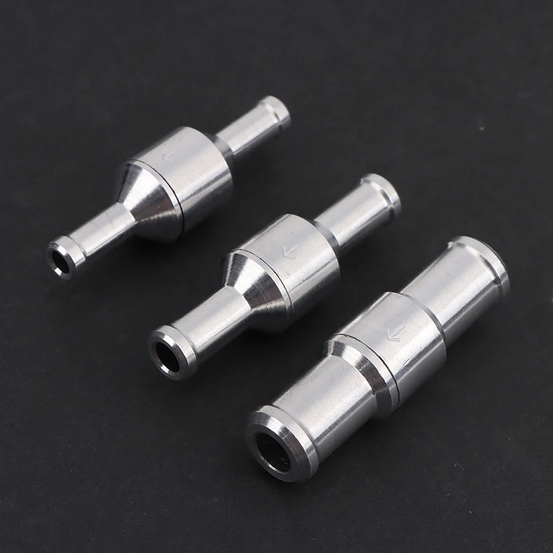 Aluminium One-Way Check Valve 6–12mm | Fuel & Water Pump Fuel Check Valve QXL