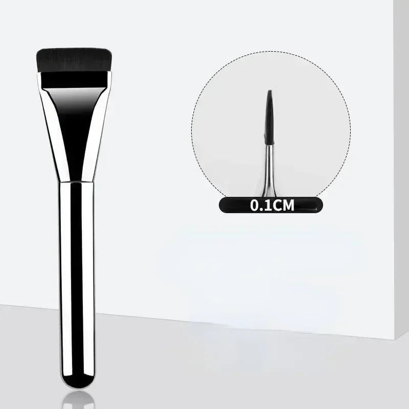 Ultra Thin Flat Foundation & Contour Brush | vvocci Foundation Makeup Brush QXL