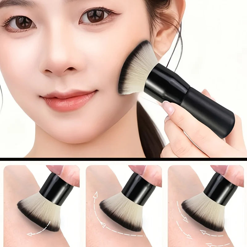 Professional Flat Top Foundation Brush | Vegan Makeup Brush Foundation Makeup Brush QXL