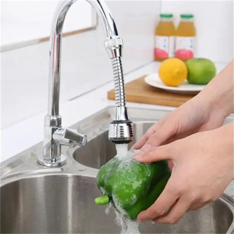 Rotary Faucet Aerator – Splash-Proof Water-Saving Bubbler Nozzle Faucet Aerator Nozzle QXL