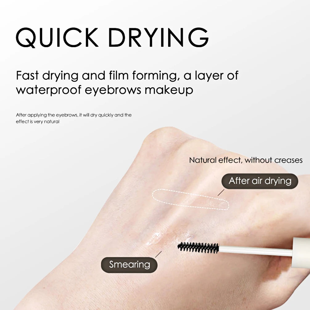 QIBEST Transparent Eyebrow Sculpt Gel | Waterproof Brow Soap Eyebrow Sculpt Gel QXL