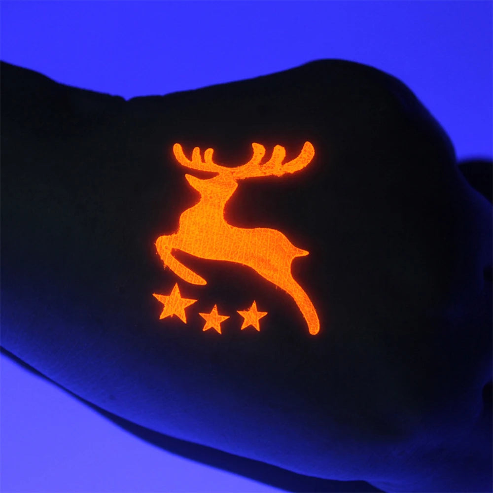 6-Color Fluorescent Face & Body Paint | Halloween Cosplay Face & Body Paint QXL