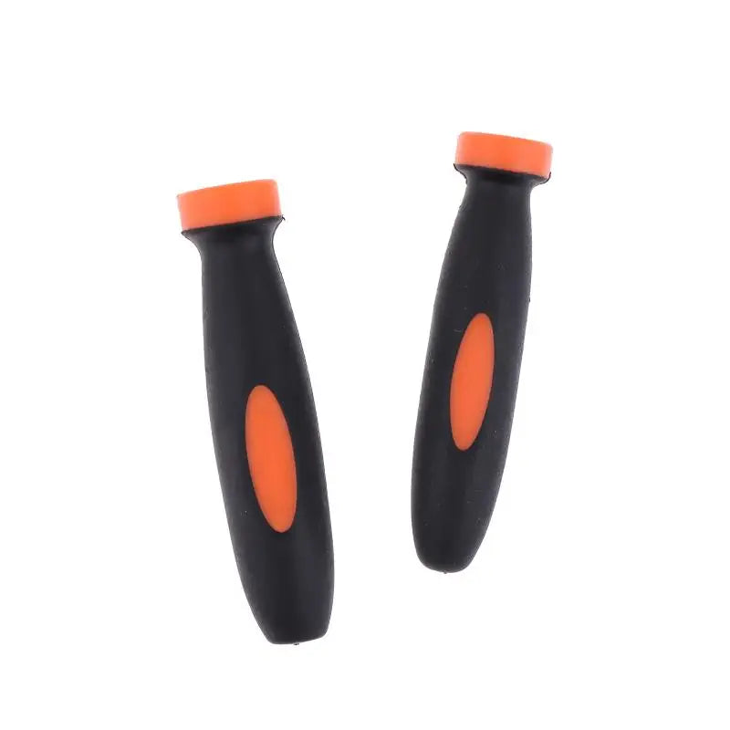 10-Pack TPR Rubber File Handles | Anti-Slip Hand Tool Grip File Handle Set QXL
