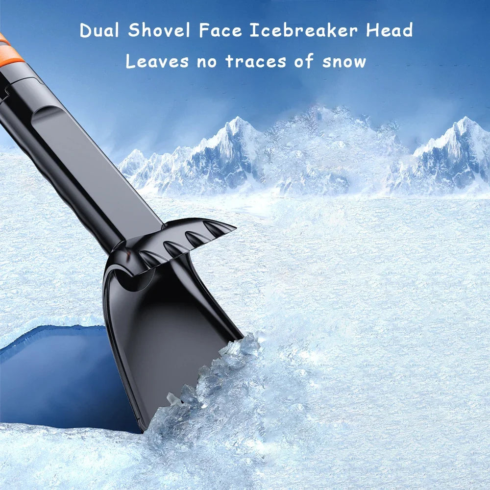 Retractable Car Snow Brush & Ice Scraper Set | Winter Tool Car Snow Brush Set QXL