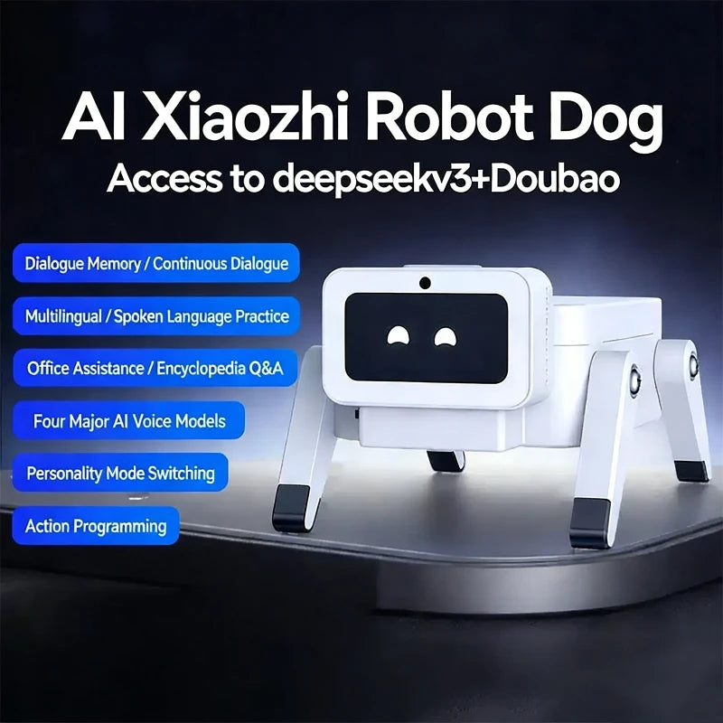 ESP32-Hi AI Voice Robot Dog | ESP32 C3 Servo Dev Board AI Robot Development Kit QXL