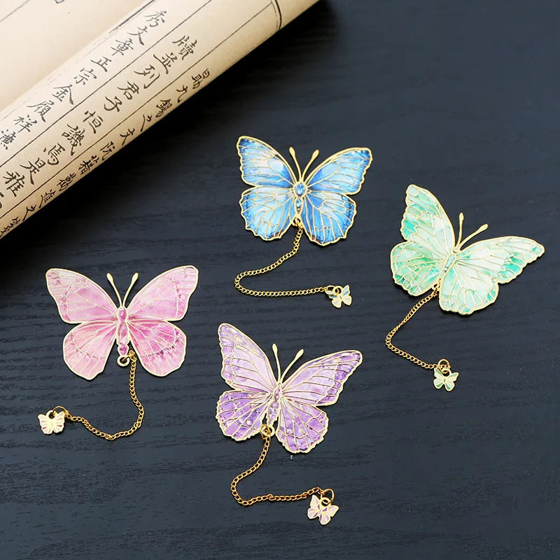 Hollow Butterfly Magnetic Bookmark | Reading Gift & Souvenir Magnetic Bookmark QXL