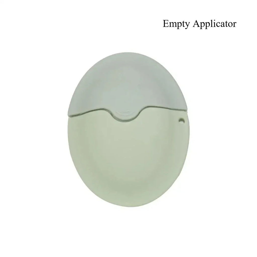 Silicone Sunscreen Lotion Applicator | Refillable Roll-On Sponge Lotion Applicator QXL green
