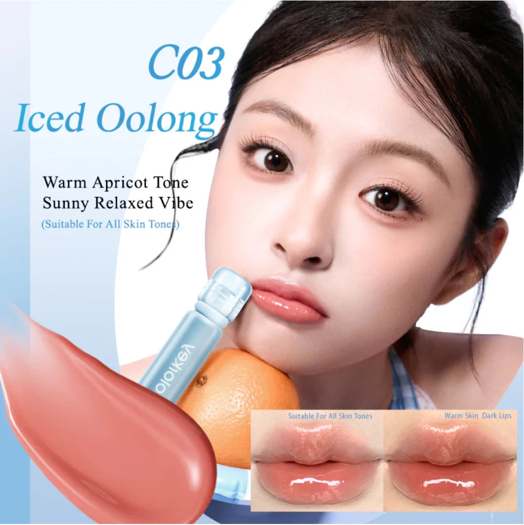 COLORKEY Glossy Lip Lacquer | Plump, Moisturizing & Transfer-Proof Liquid Lipstick QXL