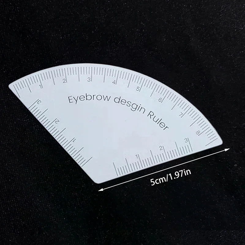 Eyebrow Mapping Ruler & Microblading Stencil Tool | 1–3 Pcs Eyebrow Stencil Tool QXL